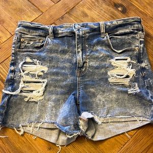 American Eagle Outfitters high rise Shorty shorts